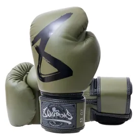 8 Weapons Boxing Gloves Big 8 Premium Olive
