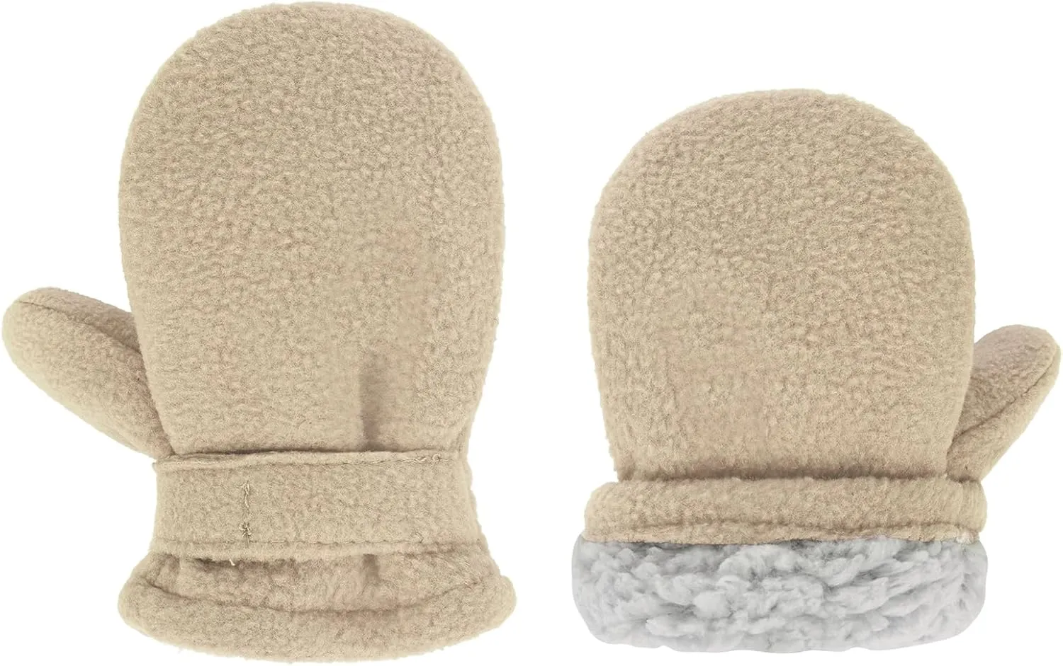 American Trends Toddler Mittens 3 Pairs Toddler Snow Gloves Warm Fleece Kids Winter Gloves for Baby Boys Girls