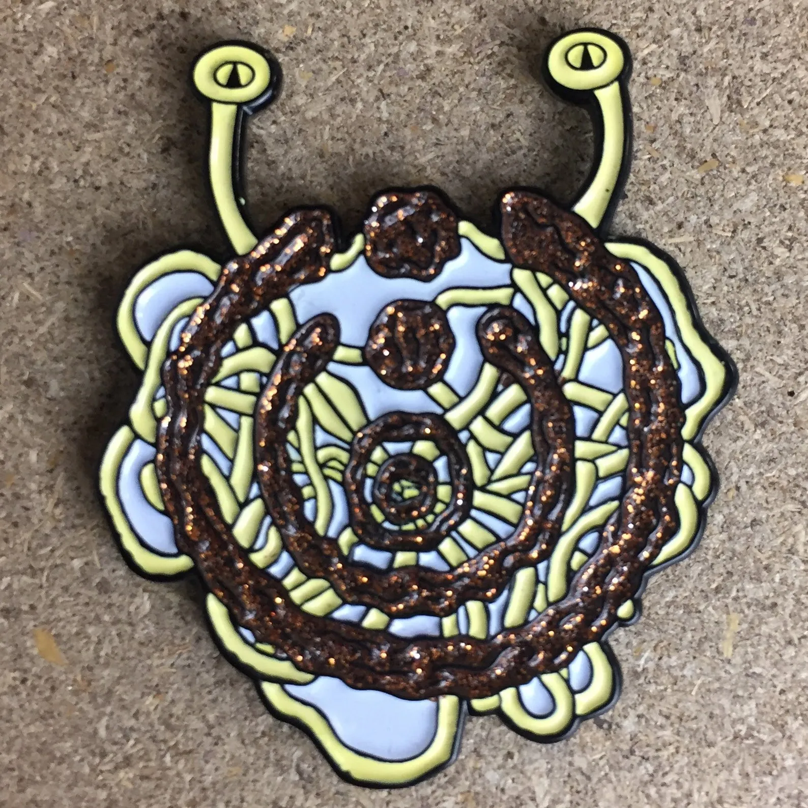 Bassnectar Spaghetti Monster Hat Pin