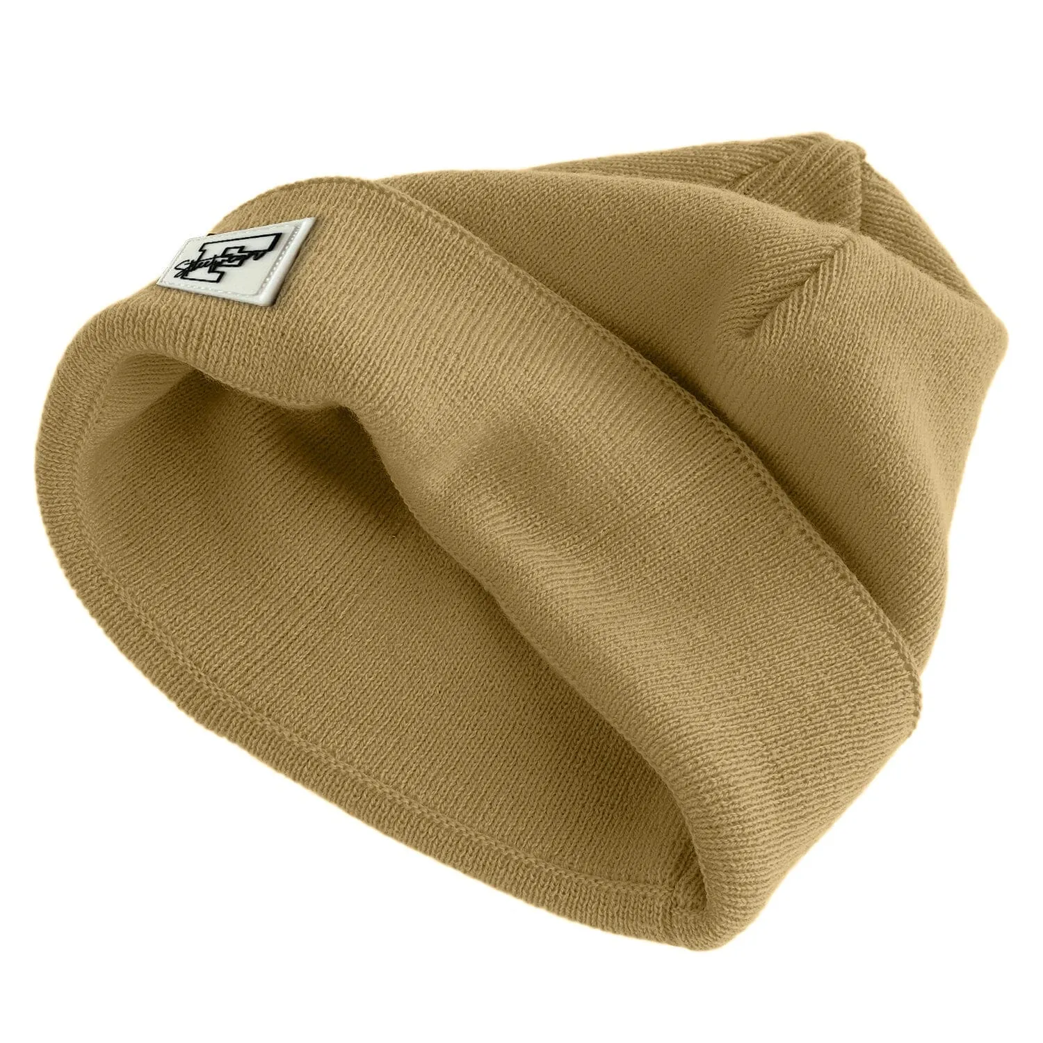 Beige Fisherman Beanie