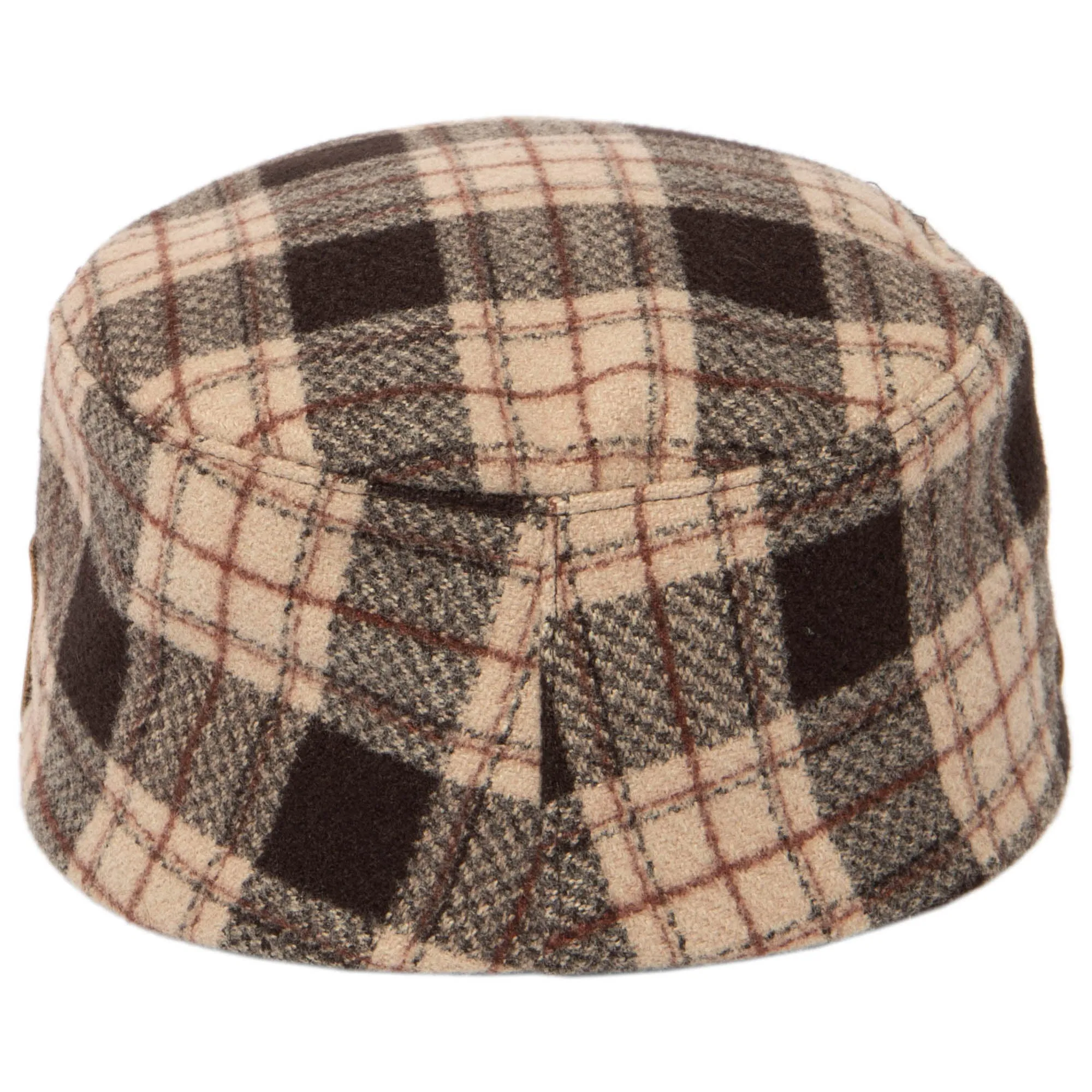 Cash - Cut & Sew Plaid Fishermans Cap