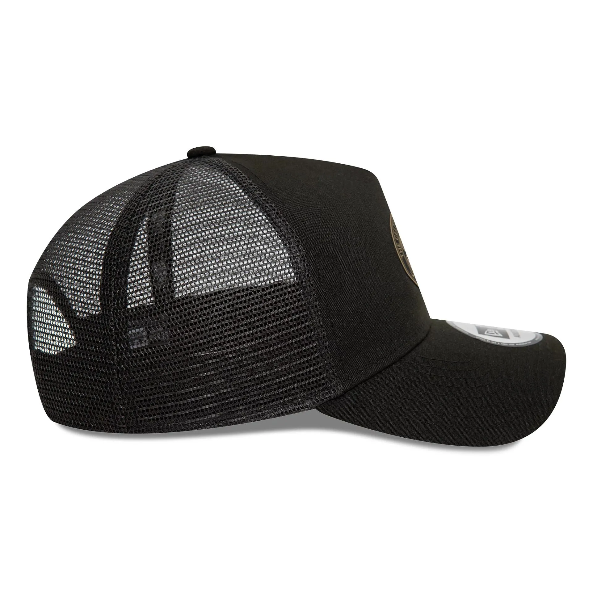 Celtic FC Repreve Black 9FORTY E-Frame Adjustable Trucker Cap