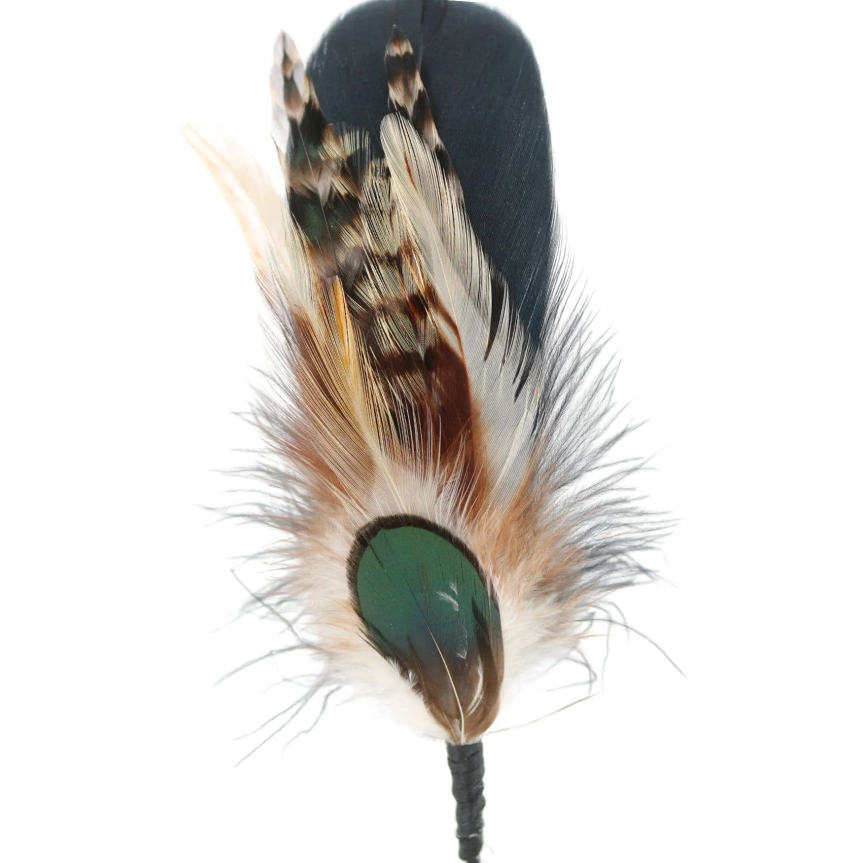 Feather Hat Accent - Kaweah - Western Hat Accessories