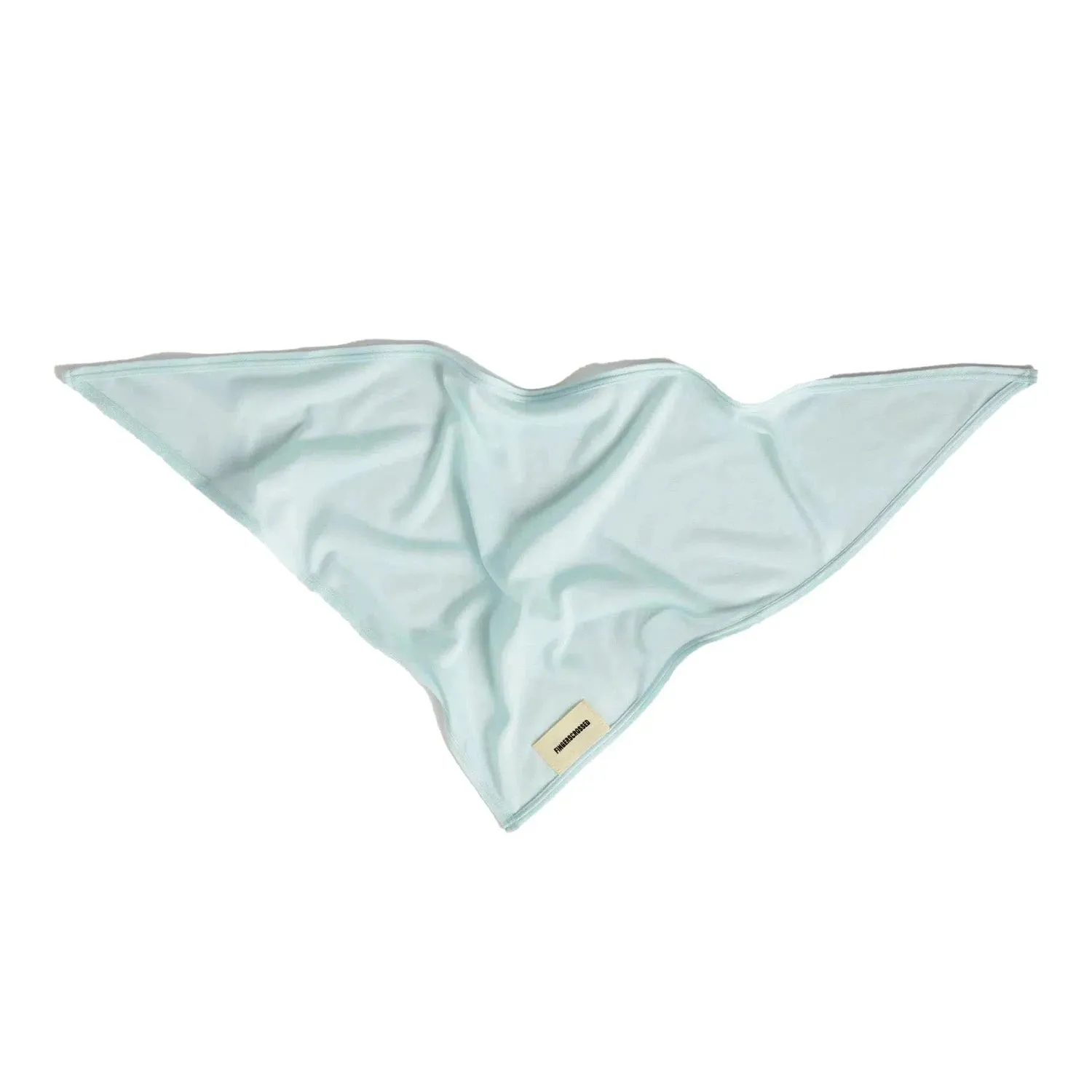 FINGERSCROSSED Bandana Triangle Scarf - Bavarian Blue