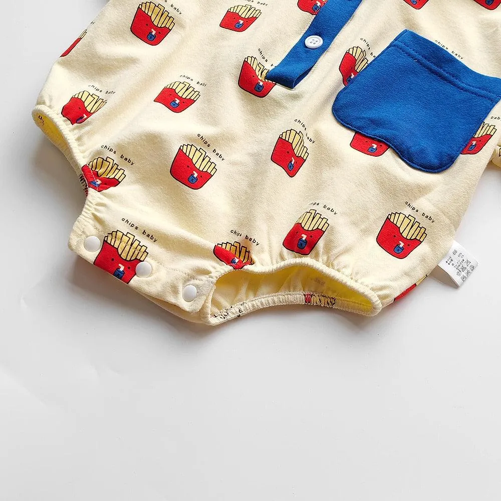 French Fry Fanatic Onesie