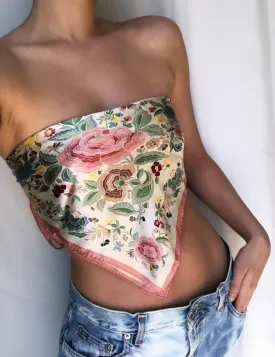 Groovy Floral Scarf