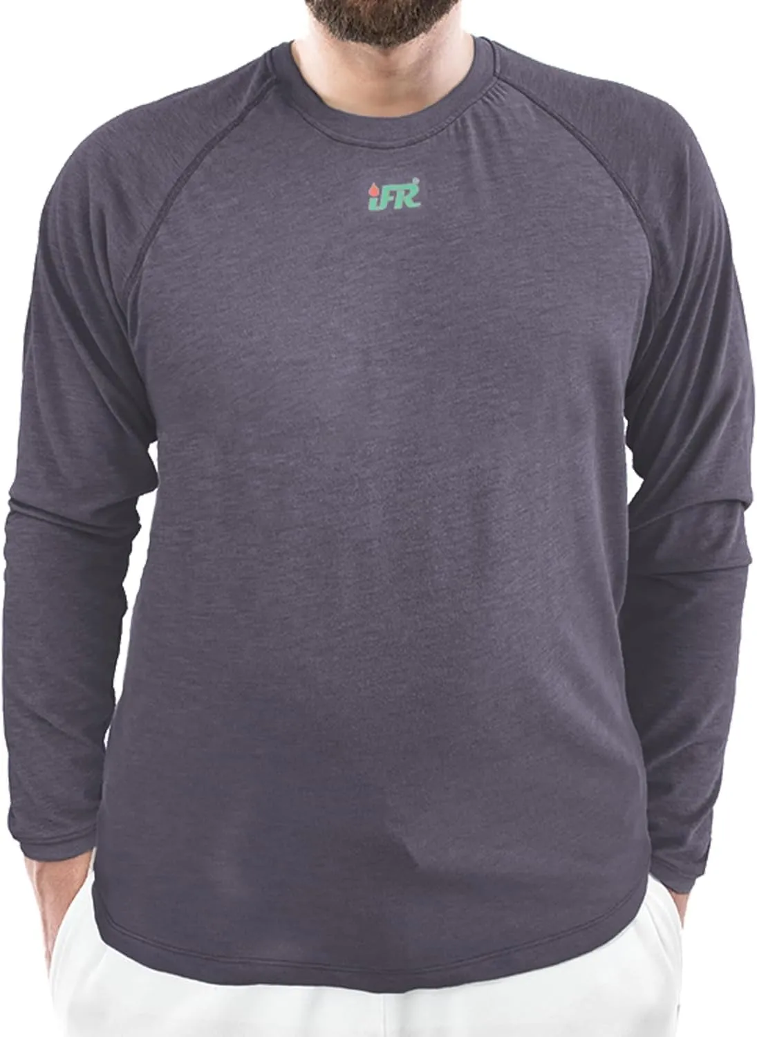 iFR Base Layer - Mens Long Sleeve Tee Shirts - Fire Resistant Shirts for Men - Fire Resistant Clothing