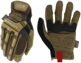 Mechanix Wear MPC-07-011 Impact Gloves, Men's, XL, Slip-On Cuff, Spandex Back, Brown