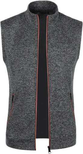 Men's Golf Vest Lightweight Softshell Vest Outerwear Sleeveless Full Zip Jacket Hiking Running Causal Vest Coat