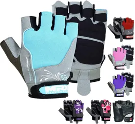 MRX BOXING & FITNESS Weight Lifting/Exercise Grip Gloves for Women, Great for Workouts, Weight Training and More, Pro Series