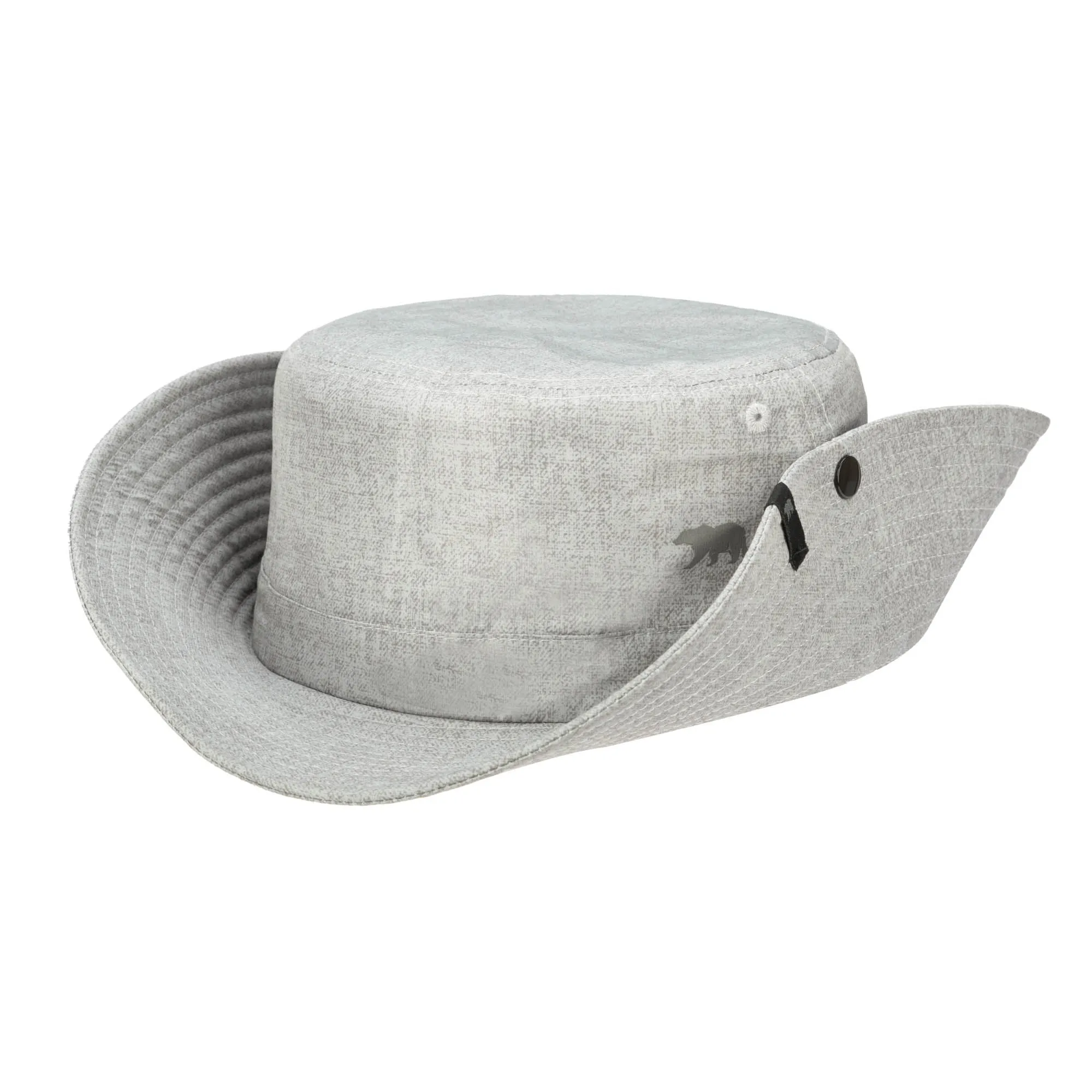 Outdoor Boonie Hat with Neck Flap and Adjustable Chin Cord