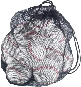 Tebery 12 Pack Standard Size T-Ball Training Baseballs, Reduced Impact Kids Safety Baseball, Unmarked & Soft Practice Baseballs for League Play, Pitching, Hitting, Batting, Fielding, Autograph