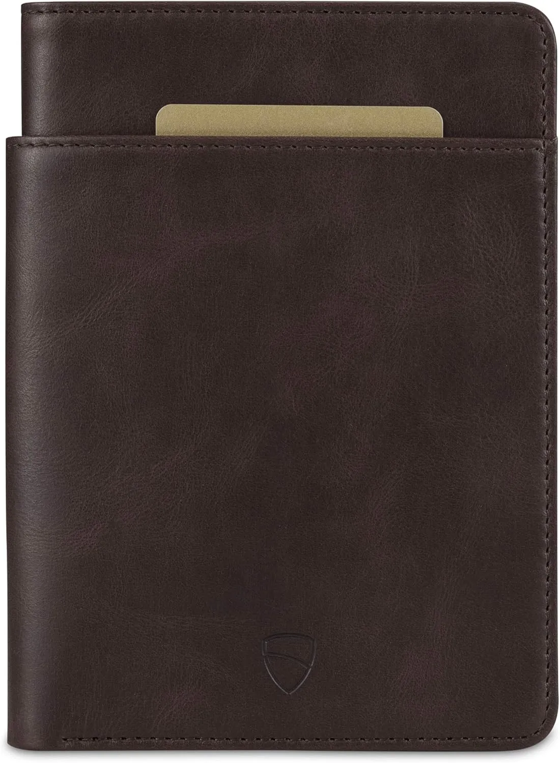 Vaultskin Leather Passport Holder, Slim RFID Blocking Travel Wallet for Men and Women, Fits Passport, Credit Cards, ID, Cash, Passport Cover Ideal Travel Accessories with Gift Box