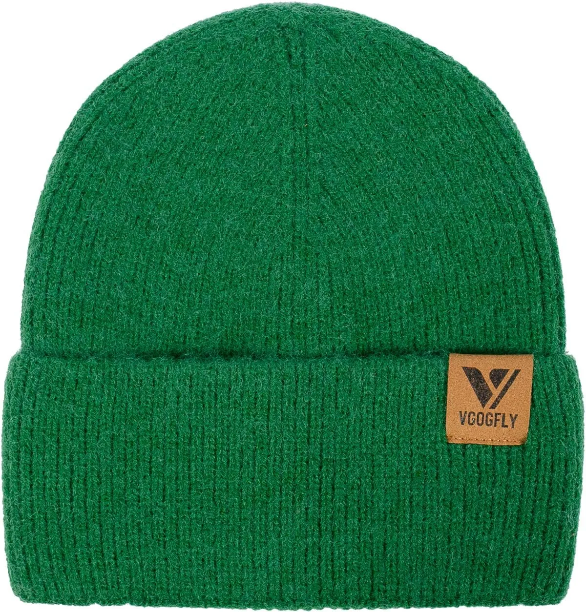 Vgogfly Beanie Men Slouchy Knit Skull Cap Warm Stocking Hats Guys Women Striped Winter Beanie Hat Cuffed Plain Hat