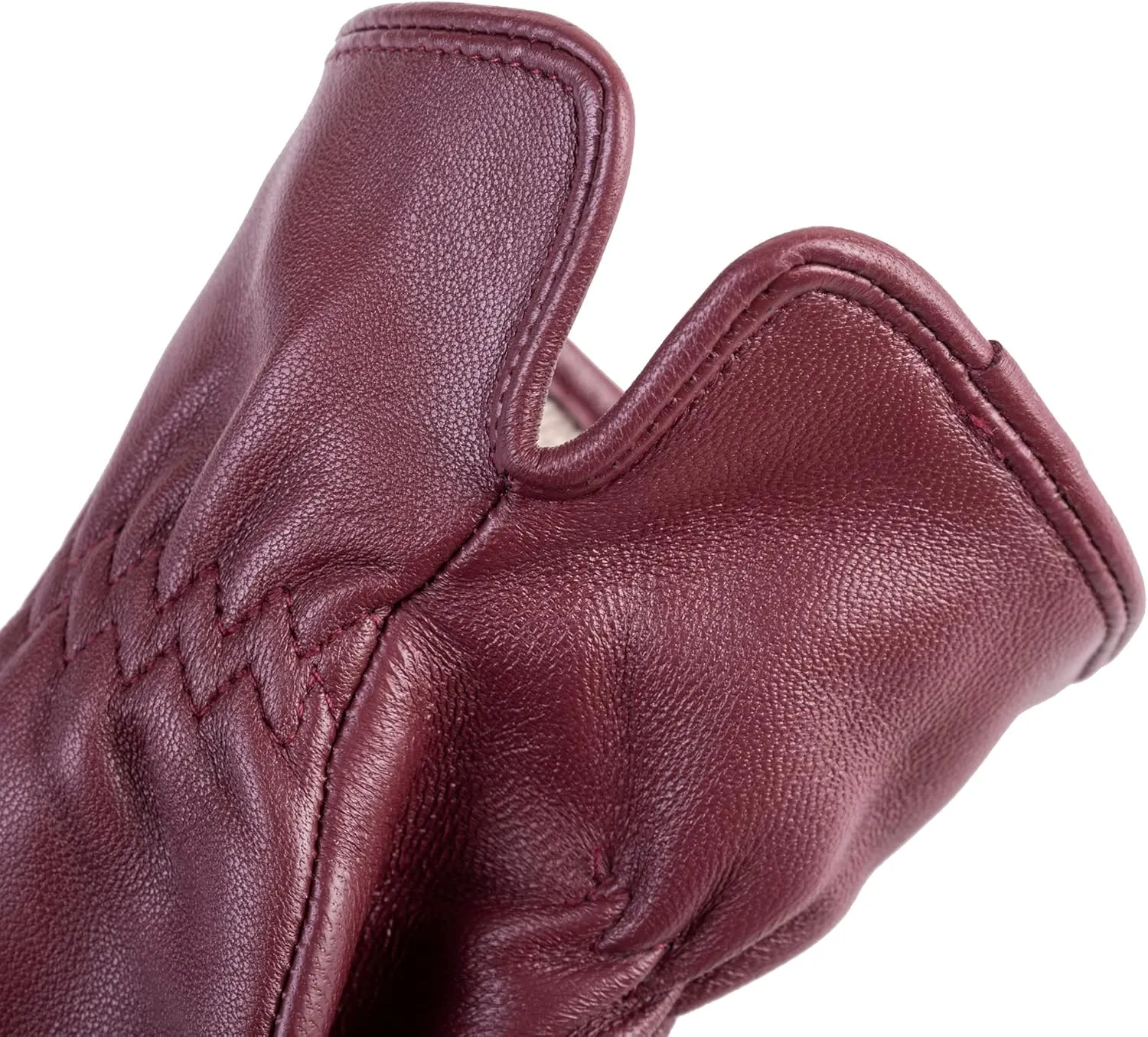 Winter Womens Fashion Leather Gloves Warm Cashmere Lining Touchscreen Texting Windproof Driving Gloves